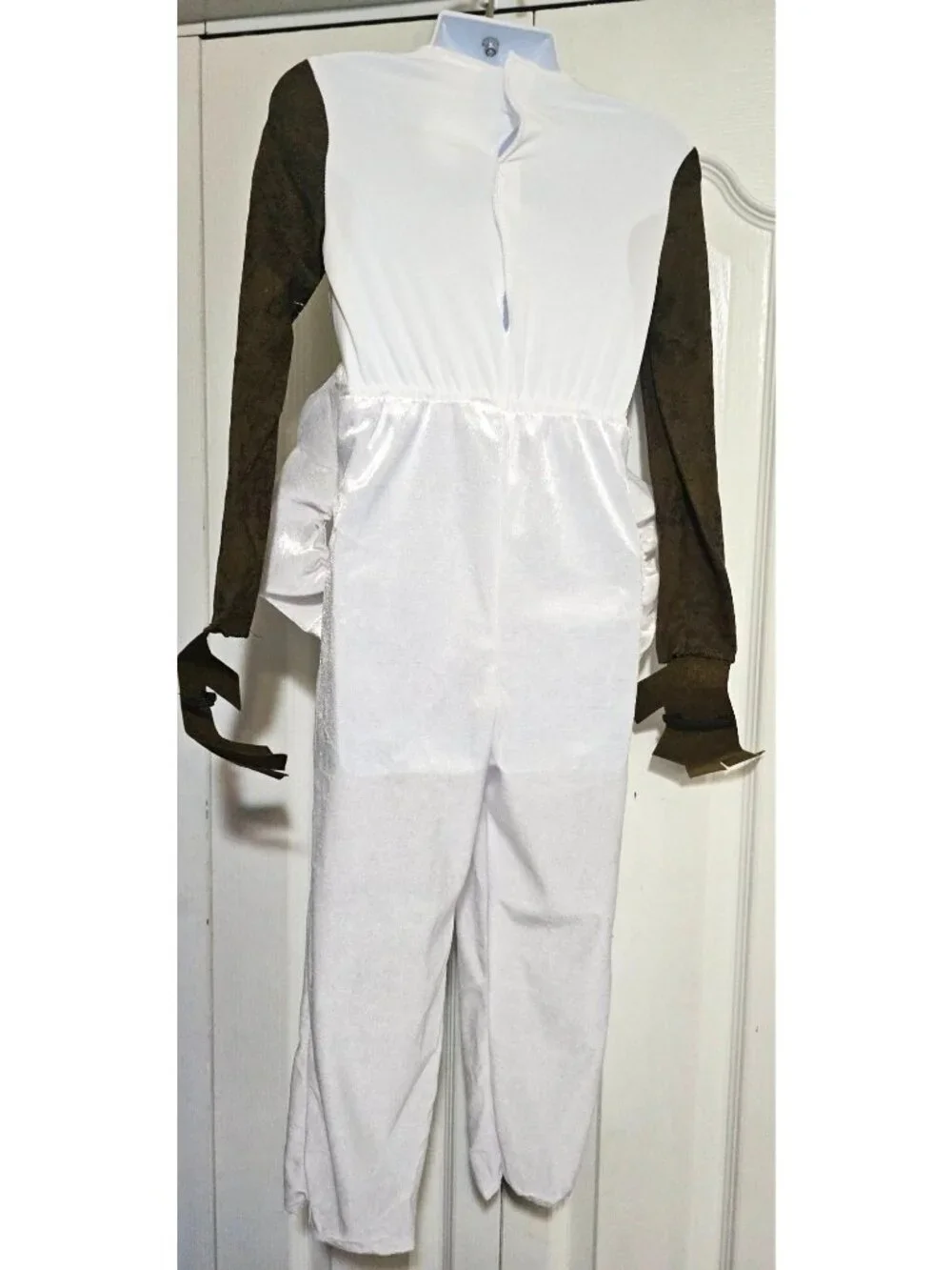 Frozen Olaf Costume Snowman Plush Hood Disney Disguise Halloween Toddler Kid 4-6